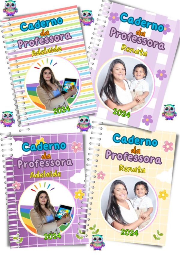 Caderno da Professora 2024 - 365 Dias+ Sondagem Diagnóstica 🍎📚