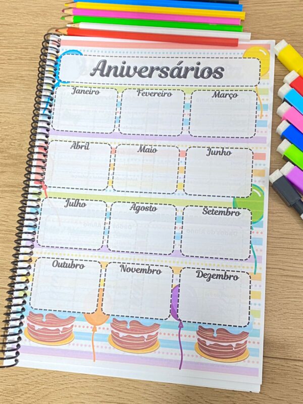 Caderno da Professora 2024 - 365 Dias+ Sondagem Diagnóstica 🍎📚 - Imagem 8