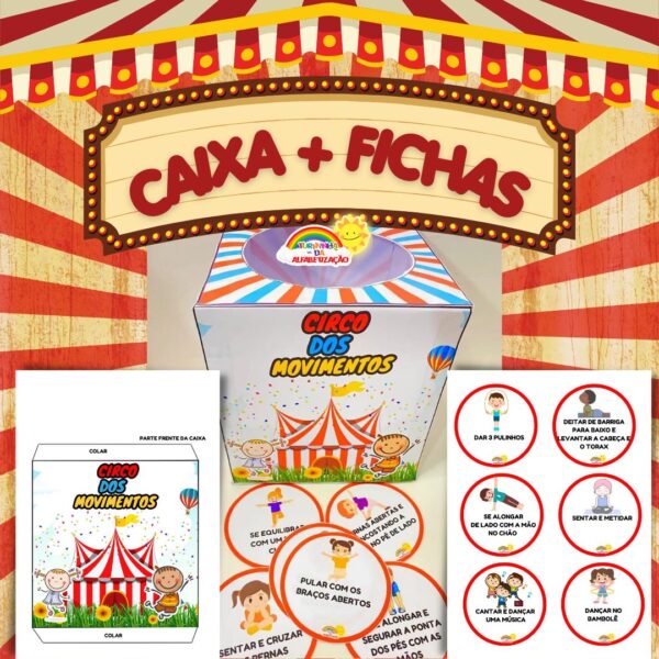 CAIXA - CIRCO DOS MOVIMENTOS🎪🌈