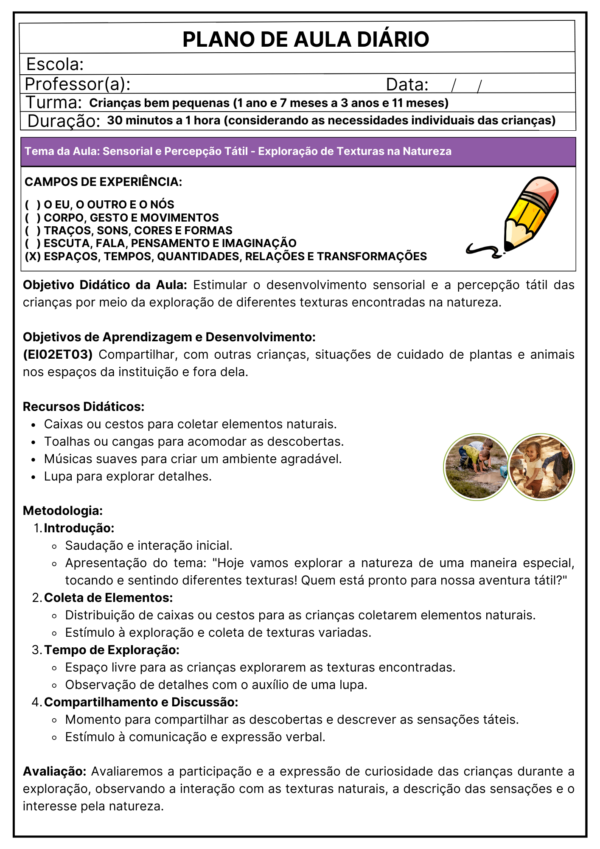 PLANEJAMENTOS DE AULAS DIÁRIOS - MATERNAL 1 E 2 📚⭐✏️ - Imagem 14
