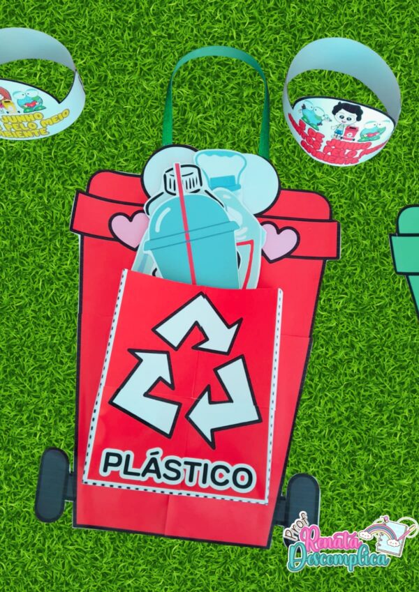 KIT AVENTAIS DA COLETA SELETIVA 2 em 1 MEIO AMBIENTE - Imagem 5