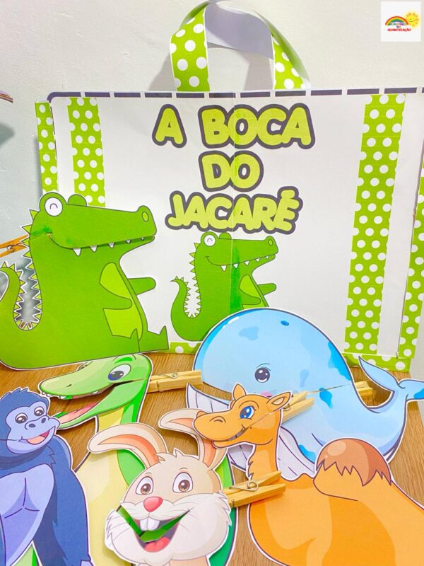 🐊 Sacola Musical "A Boca do Jacaré" 🎶 - Imagem 2
