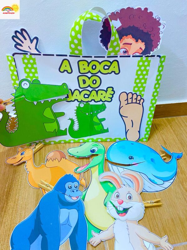 🐊 Sacola Musical "A Boca do Jacaré" 🎶 - Imagem 3
