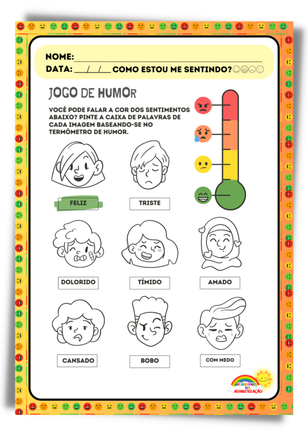 LIVRO DOS SENTIMENTOS E EMOÇÕES + SEQUÊNCIA DIDÁTICA E RECURSOS DAS EMOÇÕES - Imagem 7