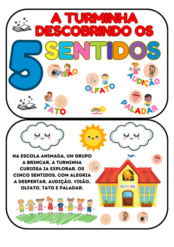 PROJETO DOS 5 SENTIDOS 👀👃👄👂✋ - Imagem 3