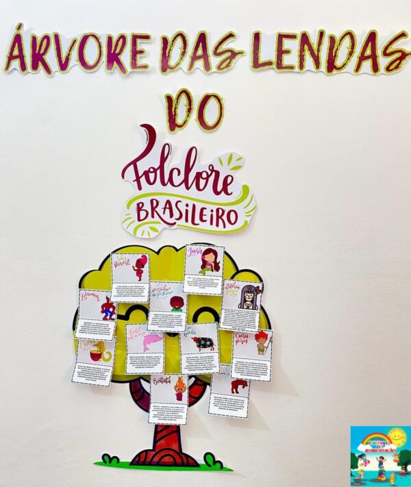 ÁRVORE DAS LENDAS DO FOLCLORE BRASILEIRO - Imagem 2