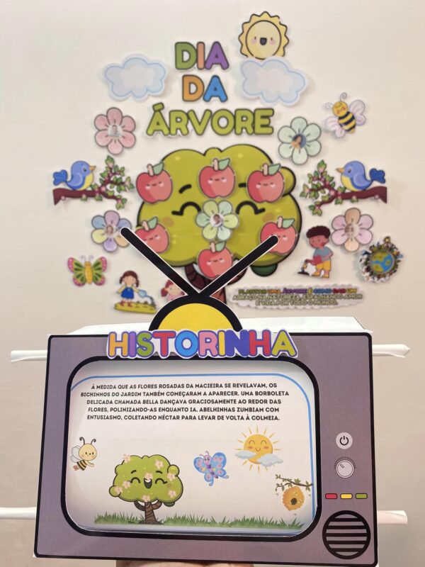 PAINEL DIA DA ÁRVORE + HISTORINHA INTERATIVA NA TV - Image 5