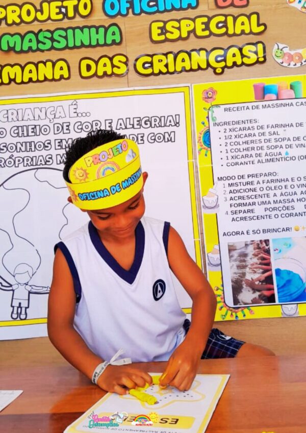 🎨 Projeto Oficina de Massinha Especial - Dia das Crianças 🎉 - Imagem 2