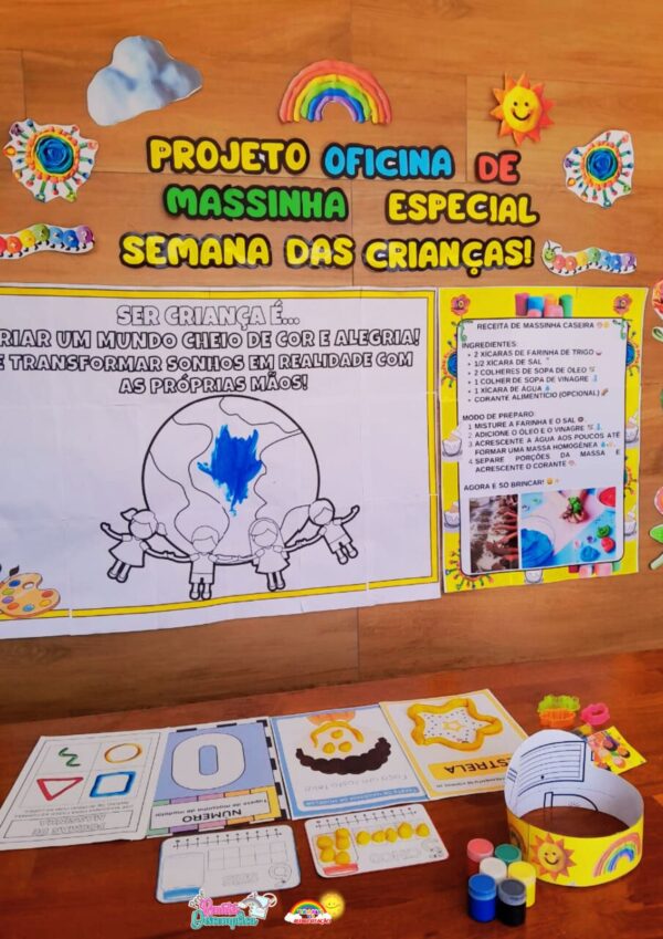 🎨 Projeto Oficina de Massinha Especial - Dia das Crianças 🎉 - Imagem 4