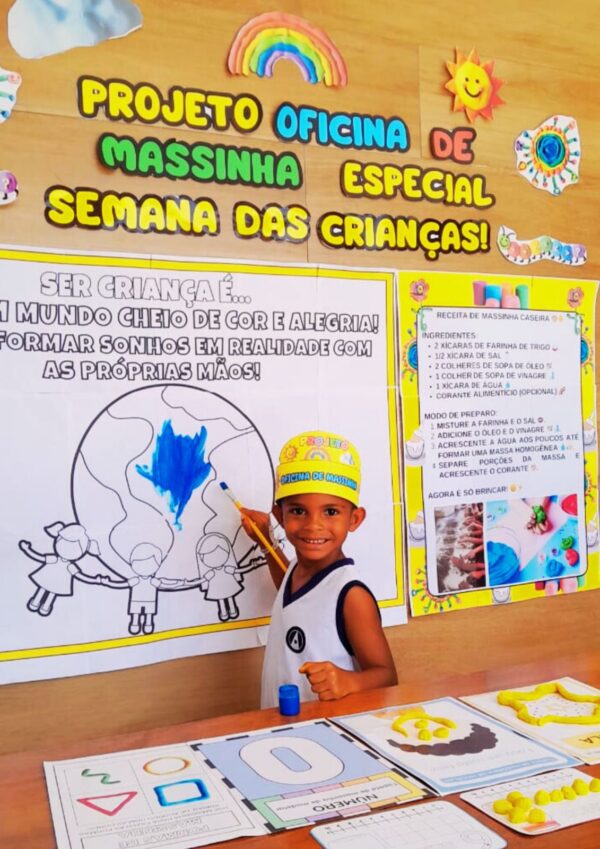 🎨 Projeto Oficina de Massinha Especial - Dia das Crianças 🎉