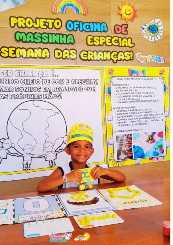 🎨 Projeto Oficina de Massinha Especial - Dia das Crianças 🎉 - Imagem 7