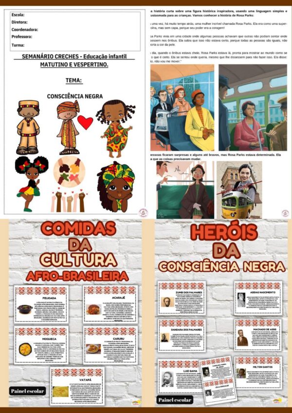 Projeto: Cores da Nossa História: Conhecendo a Cultura Afro-Brasileira - Imagem 2