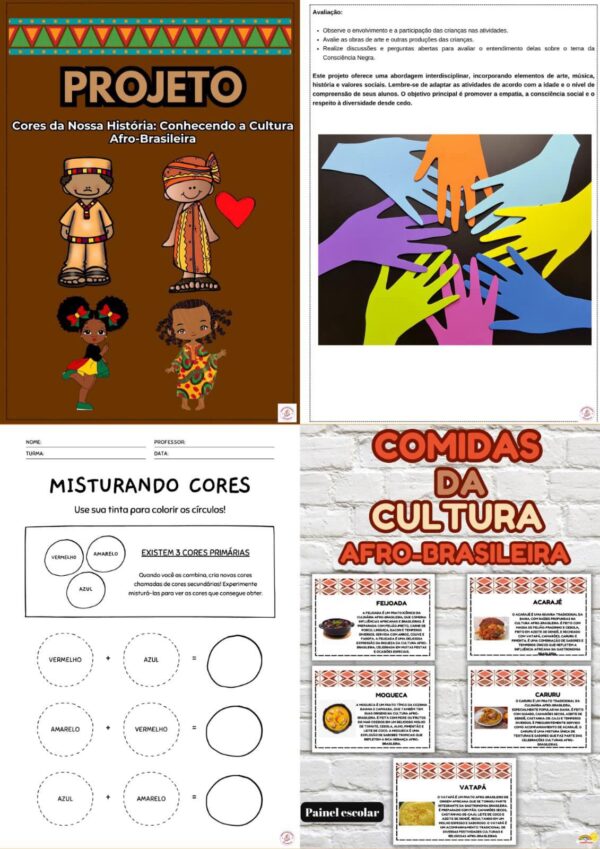 Projeto: Cores da Nossa História: Conhecendo a Cultura Afro-Brasileira - Imagem 3