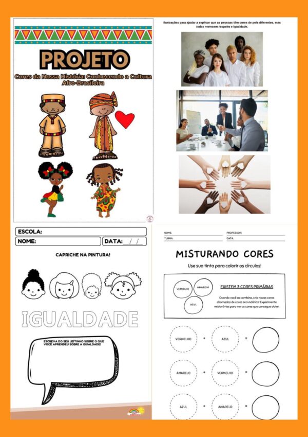 Projeto: Cores da Nossa História: Conhecendo a Cultura Afro-Brasileira - Imagem 6
