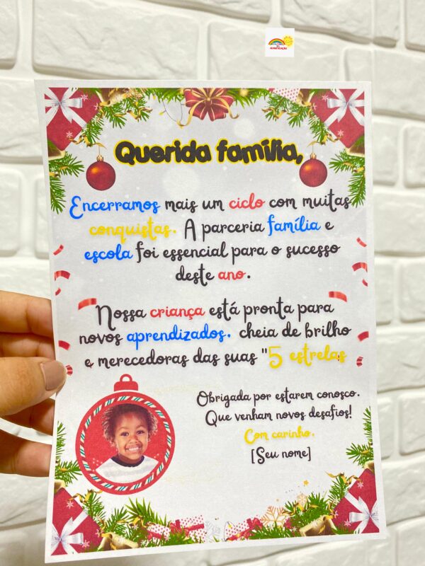 🌟 LEMBRANCINHA FINAL DE ANO - FAMÍLIA & ESCOLA 🌟 - Imagem 8