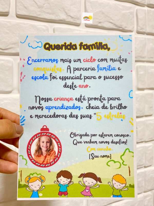 🌟 LEMBRANCINHA FINAL DE ANO - FAMÍLIA & ESCOLA 🌟 - Imagem 3