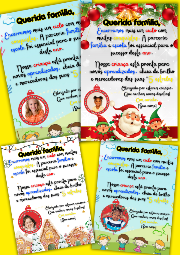 🌟 LEMBRANCINHA FINAL DE ANO - FAMÍLIA & ESCOLA 🌟 - Imagem 2