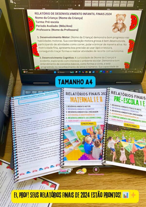 RELATÓRIOS DE DESENVOLVIMENTO 2024 E 2025 - BERÇÁRIO, MATERNAL, PRÉ-ESCOLA E EDUCAÇÃO INCLUSIVA - Imagem 8