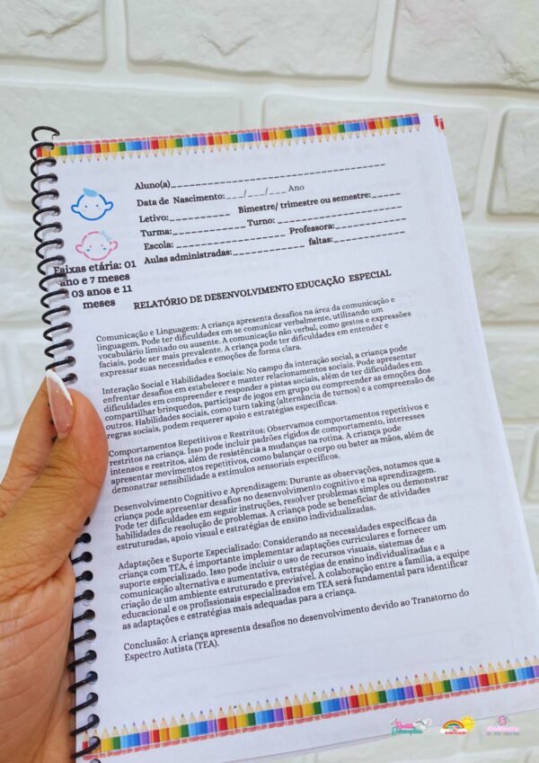 RELATÓRIOS DE DESENVOLVIMENTO 2024 E 2025 - BERÇÁRIO, MATERNAL, PRÉ-ESCOLA E EDUCAÇÃO INCLUSIVA - Imagem 7