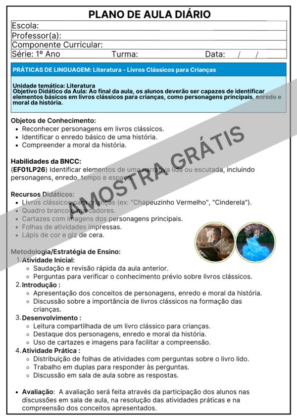 PLANEJAMENTOS DE AULAS BNCC 2025 - 1º ANO DO ENSINO FUNDAMENTAL I 📚⭐✏️🎉 - Image 22