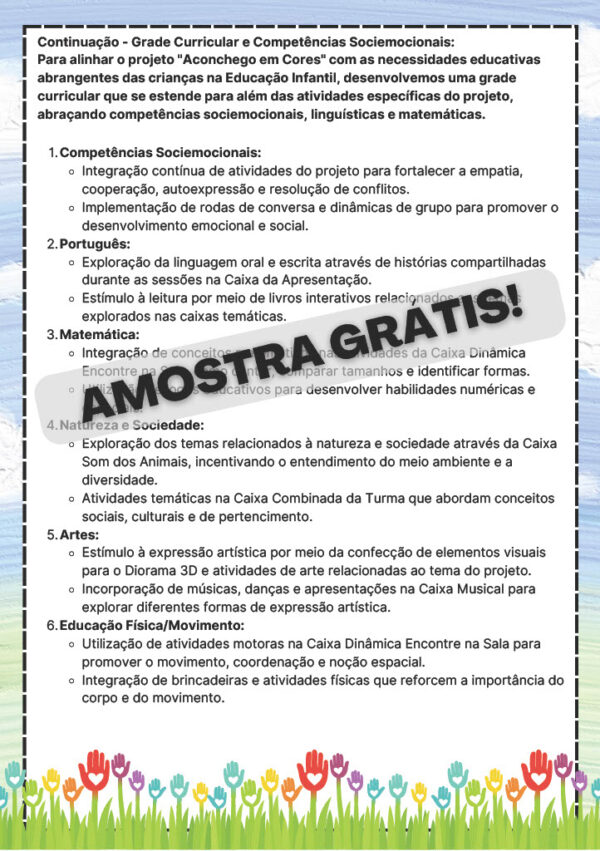 PROJETO ADAPTAÇÃO E ACOLHIMENTO NA EDUCAÇÃO INFANTIL! 🌈 Planos de aulas + atividades interativas. 🏫 - Imagem 23