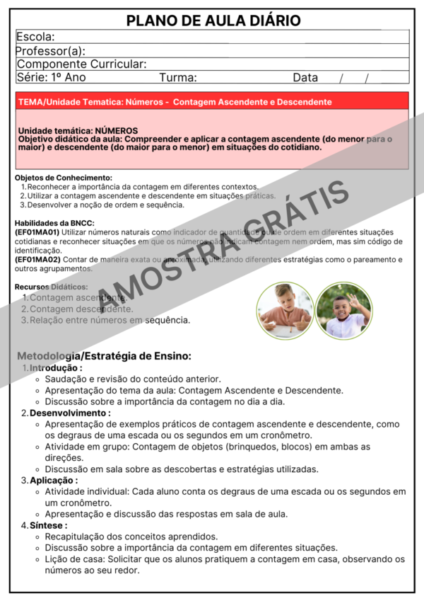 PLANEJAMENTOS DE AULAS BNCC 2025 - 1º ANO DO ENSINO FUNDAMENTAL I 📚⭐✏️🎉 - Image 28