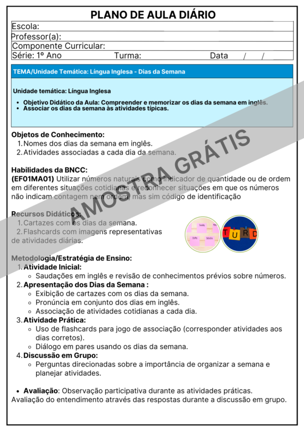 PLANEJAMENTOS DE AULAS BNCC 2025 - 1º ANO DO ENSINO FUNDAMENTAL I 📚⭐✏️🎉 - Image 40