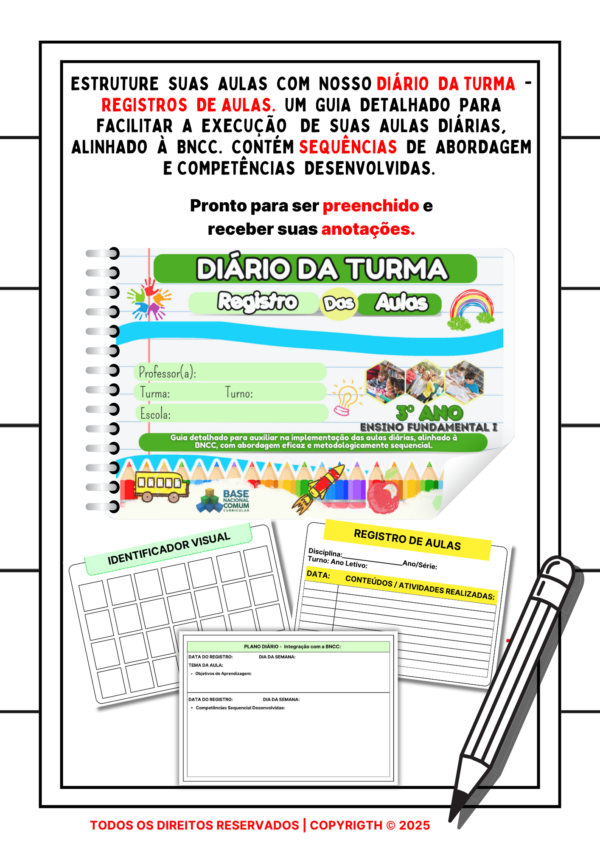PLANEJAMENTOS DE AULAS BNCC 2025 - 3º ANO DO ENSINO FUNDAMENTAL I 📚⭐✏️🎉 - Imagem 26