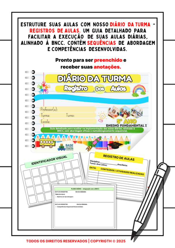 PLANEJAMENTOS DE AULAS BNCC 2025- 5º ANO DO ENSINO FUNDAMENTAL I 📚⭐✏🎉 - Imagem 23