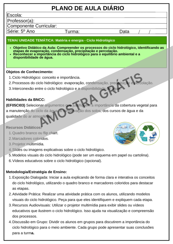 PLANEJAMENTOS DE AULAS BNCC 2025- 5º ANO DO ENSINO FUNDAMENTAL I 📚⭐✏🎉 - Imagem 24