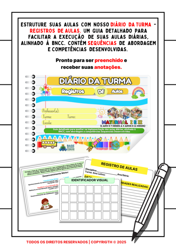 PLANEJAMENTOS DE AULAS BNCC 2025 - MATERNAL I E II.📚⭐✏​ - Imagem 13