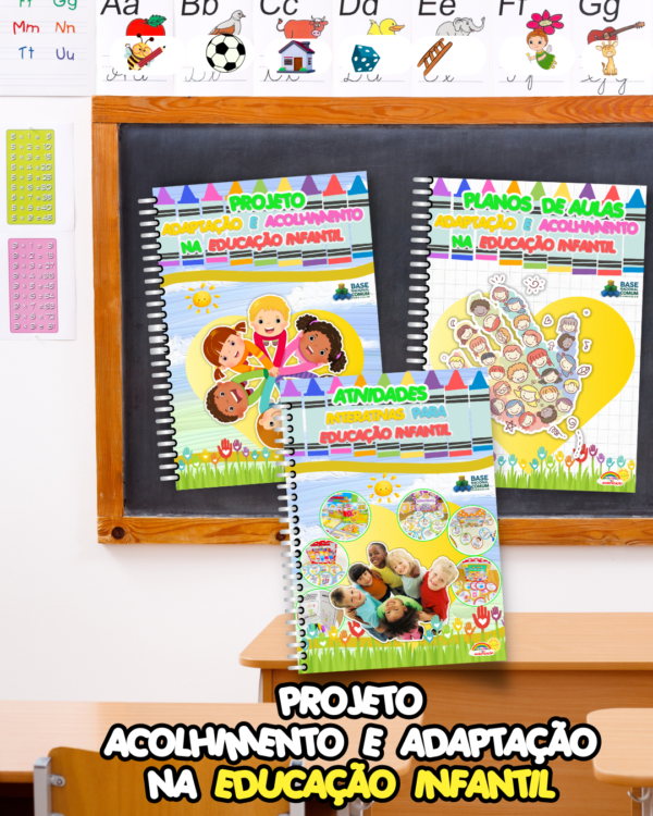 PROJETO ADAPTAÇÃO E ACOLHIMENTO NA EDUCAÇÃO INFANTIL! 🌈 Planos de aulas + atividades interativas. 🏫 - Imagem 5