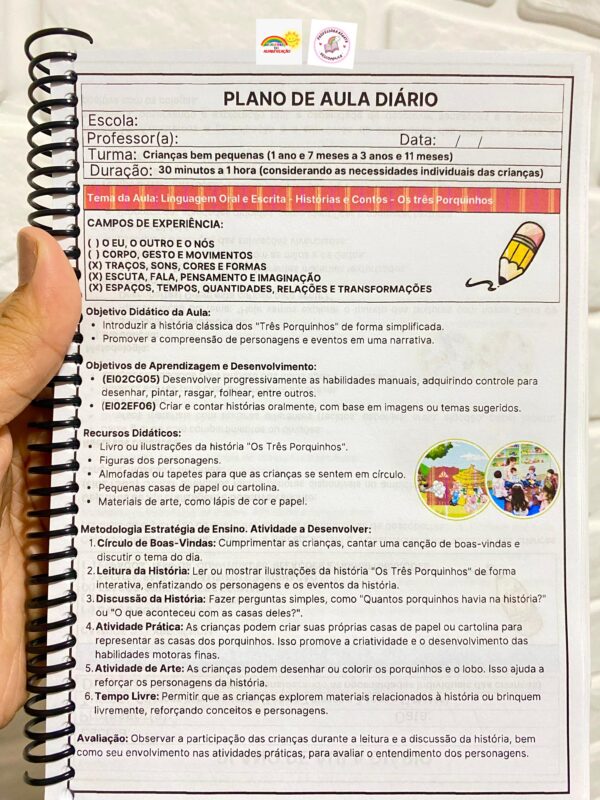 PLANEJAMENTOS DE AULAS BNCC 2025 - MATERNAL I E II.📚⭐✏​ - Imagem 6