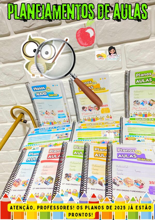 PLANEJAMENTOS DIÁRIOS ANUAL 2025 - EDUCAÇÃO INFANTIL E ENSINO FUNDAMENTAL (1º ao 5º Ano) 📚⭐✏ - Imagem 11
