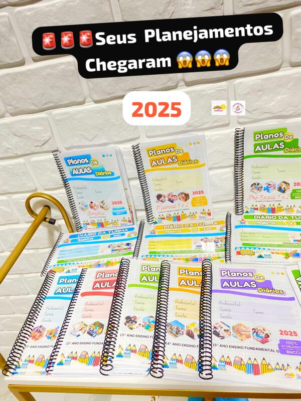 PLANEJAMENTOS DIÁRIOS ANUAL 2025 - EDUCAÇÃO INFANTIL E ENSINO FUNDAMENTAL (1º ao 5º Ano) 📚⭐✏ - Imagem 12