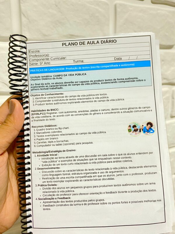 PLANEJAMENTOS DE AULAS BNCC 2025- 5º ANO DO ENSINO FUNDAMENTAL I 📚⭐✏🎉 - Imagem 3