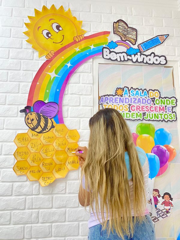 ✨ PAINEL VOLTA ÀS AULAS – TEMA ESCOLA ✨🏫 - Imagem 4