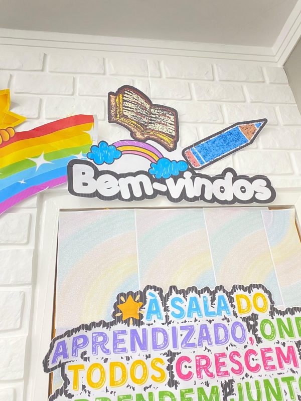 ✨ PAINEL VOLTA ÀS AULAS – TEMA ESCOLA ✨🏫 - Imagem 9