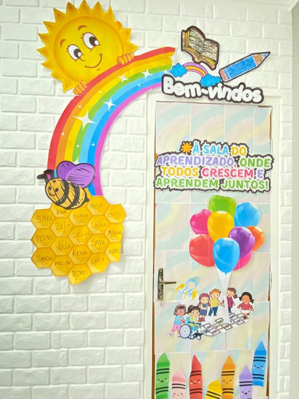 ✨ PAINEL VOLTA ÀS AULAS – TEMA ESCOLA ✨🏫 - Imagem 15