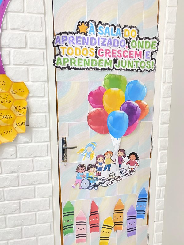 ✨ PAINEL VOLTA ÀS AULAS – TEMA ESCOLA ✨🏫 - Imagem 12