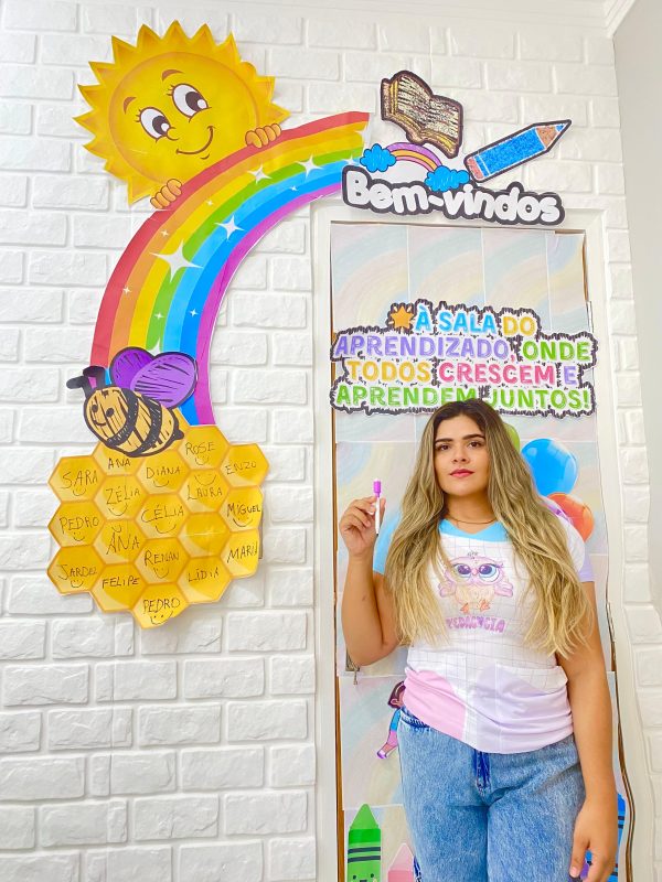 ✨ PAINEL VOLTA ÀS AULAS – TEMA ESCOLA ✨🏫