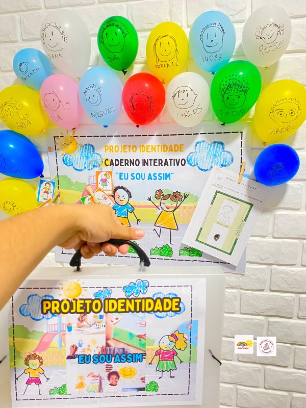 🌟 PROJETO IDENTIDADE + CADERNO INTERATIVO: EU SOU ASSIM 🌟