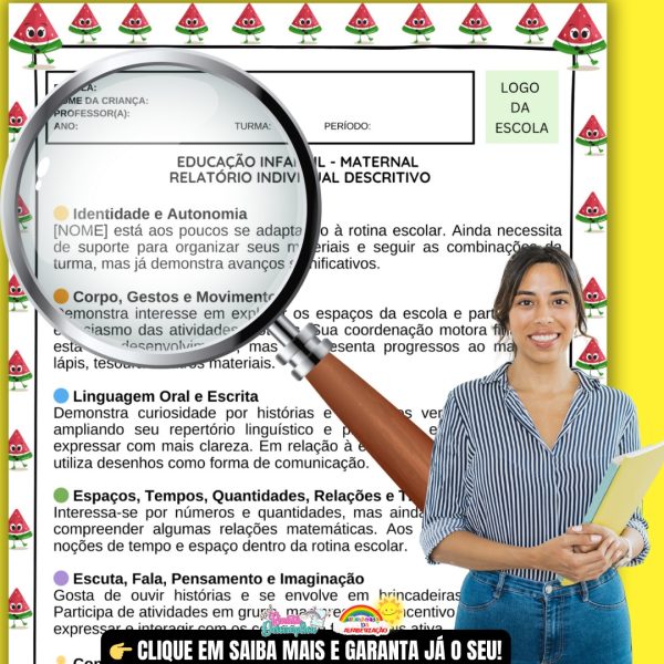 RELATÓRIO DE DESENVOLVIMENTO – EDUCAÇÃO INFANTIL E EDUCAÇÃO ESPECIAL | ATUALIZADO 2025 - Image 11
