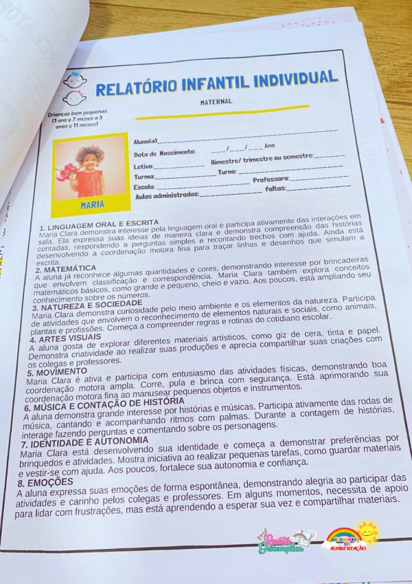RELATÓRIO DE DESENVOLVIMENTO – EDUCAÇÃO INFANTIL E EDUCAÇÃO ESPECIAL | ATUALIZADO 2025 - Image 7