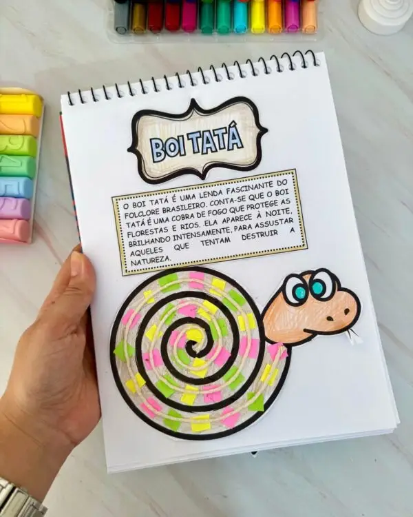 🎨 Atividades de Artes do Folclore Brasileiro 🌟 - Imagem 4