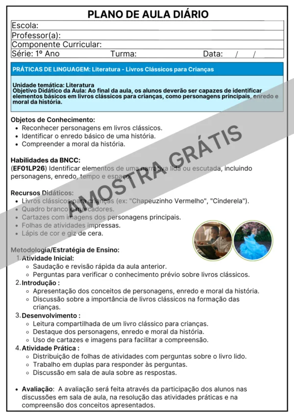 PLANEJAMENTOS DE AULAS BNCC 2025 - 1º ANO DO ENSINO FUNDAMENTAL I 📚⭐✏️🎉 - Image 22