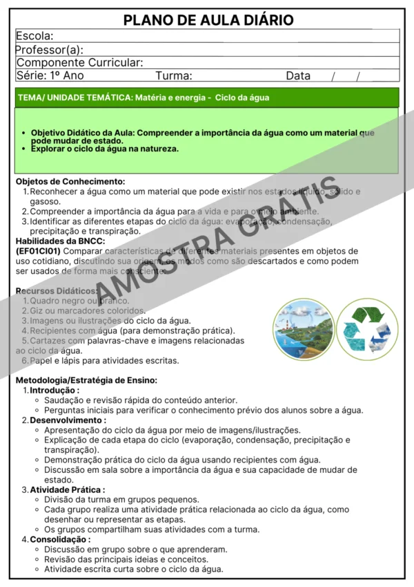 PLANEJAMENTOS DE AULAS BNCC 2025 - 1º ANO DO ENSINO FUNDAMENTAL I 📚⭐✏️🎉 - Image 25