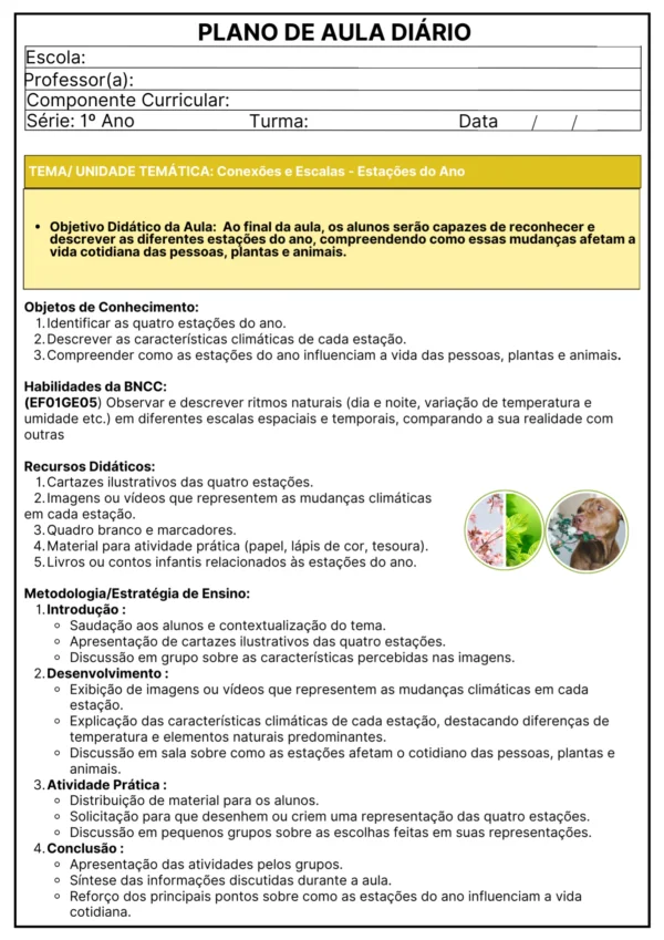 PLANEJAMENTOS DE AULAS BNCC 2025 - 1º ANO DO ENSINO FUNDAMENTAL I 📚⭐✏️🎉 - Image 31