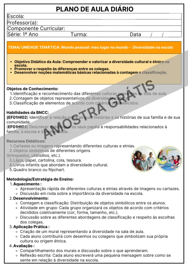 PLANEJAMENTOS DE AULAS BNCC 2025 - 1º ANO DO ENSINO FUNDAMENTAL I 📚⭐✏️🎉 - Image 38