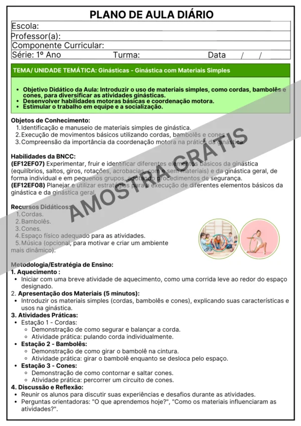 PLANEJAMENTOS DE AULAS BNCC 2025 - 1º ANO DO ENSINO FUNDAMENTAL I 📚⭐✏️🎉 - Image 43